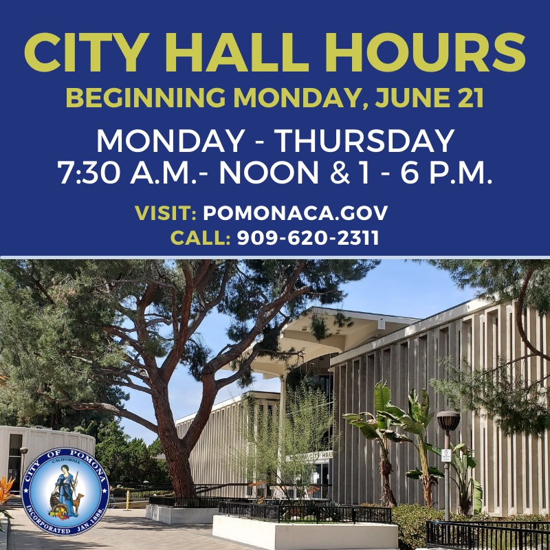 City Hall Hours 6.24