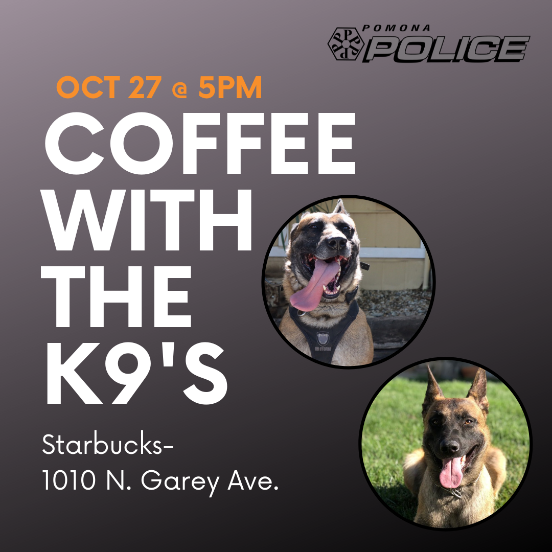 Coffee with the K9's