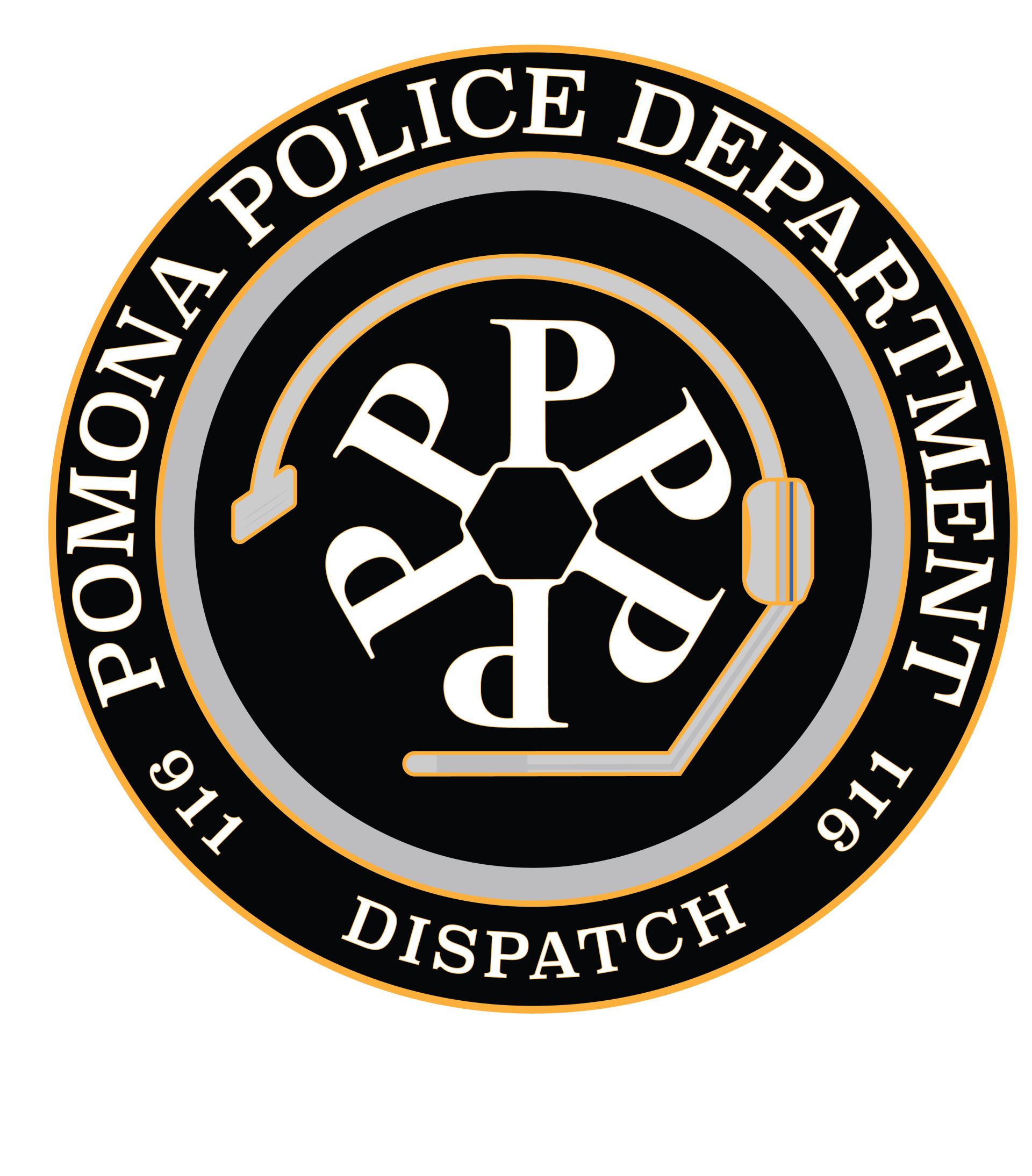 Pomona Police Department Dispatch Logo