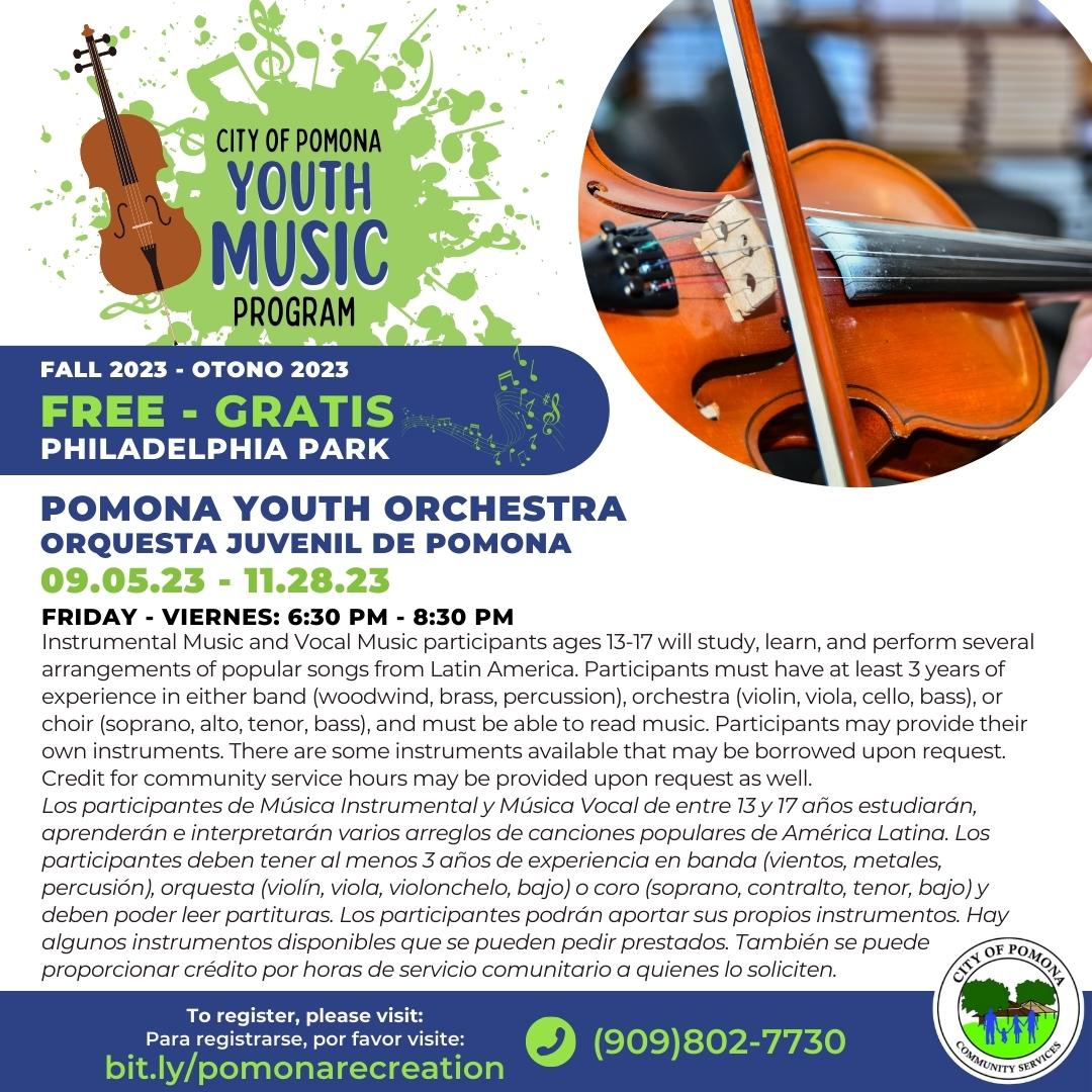 Youth Orchestra Fall 