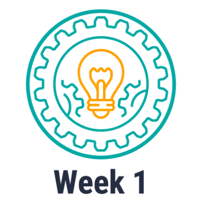 week 1 - lightbulb within a gear