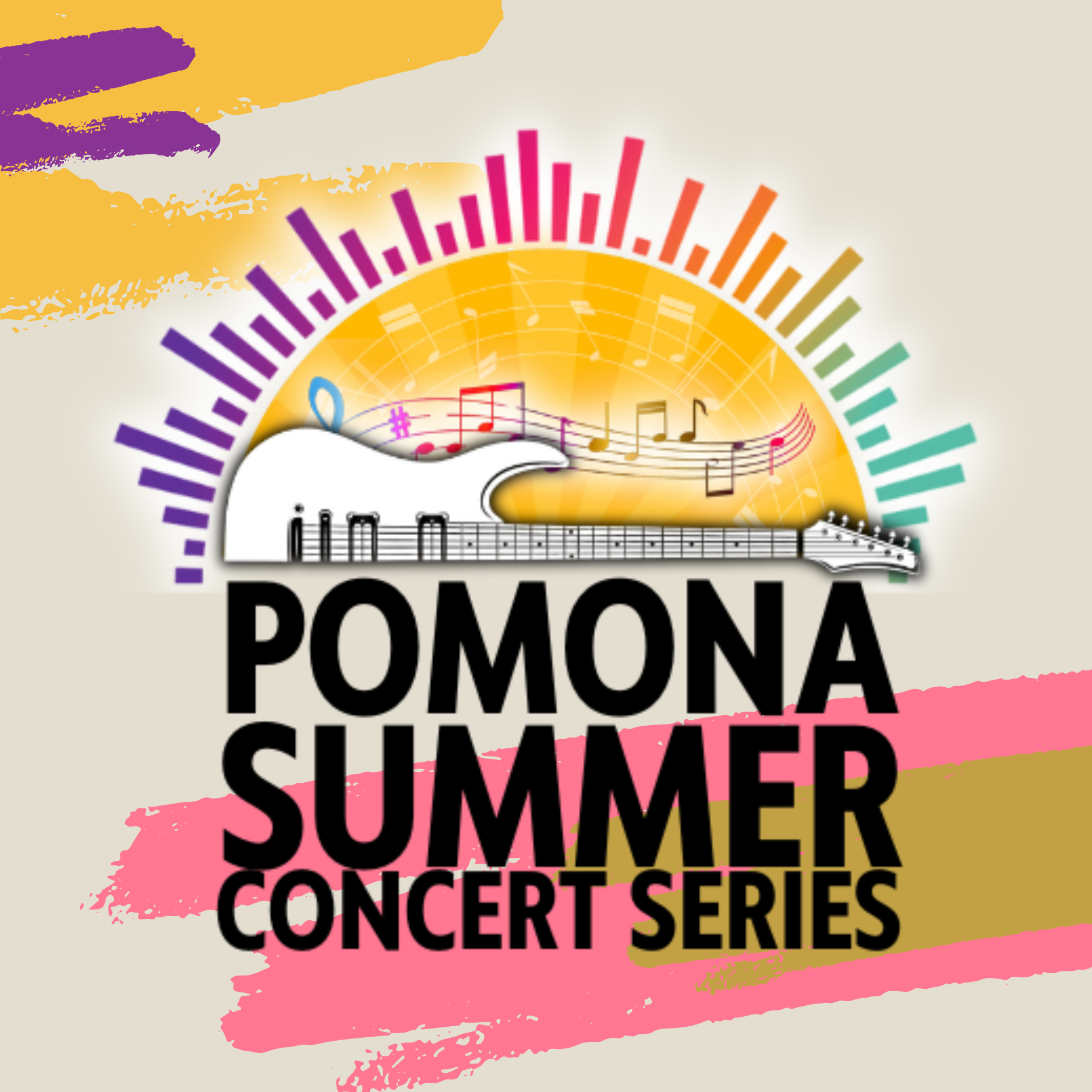 Photo of the Pomona Summer Concert Series logo