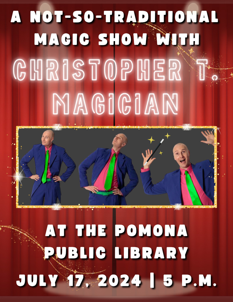 A Not-So-Traditional Magic Show With Christopher T. Magician